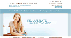Desktop Screenshot of njcosmetic.com